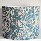 Squirrel and Sunflower Lampshade